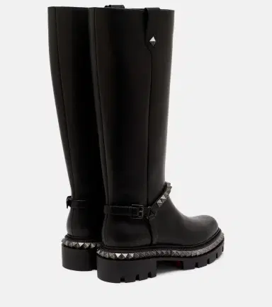 Christian Louboutin Marinetta studded leather knee-high boots | Thumbnail 3 Christian Louboutin Marinetta studded leather knee-high boots | Thumbnail 3