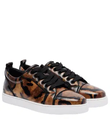 Christian Louboutin Fun Louise Junior leather sneakers | Thumbnail 1 Christian Louboutin Fun Louise Junior leather sneakers | Thumbnail 1