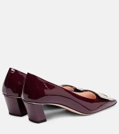 Roger Vivier Belle Vivier 45 patent leather pumps | Thumbnail 4 Roger Vivier Belle Vivier 45 patent leather pumps | Thumbnail 4