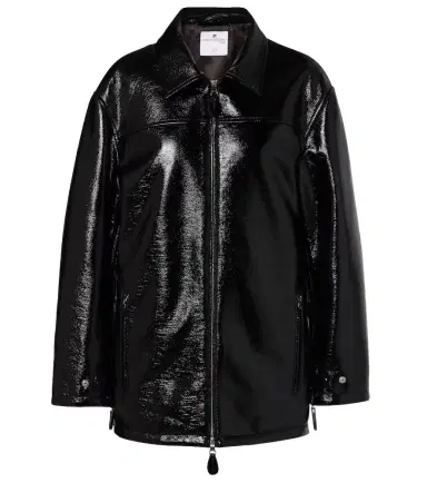 Courreges Courrèges Coated cotton-blend jacket | Thumbnail 1 Courreges Courrèges Coated cotton-blend jacket | Thumbnail 1