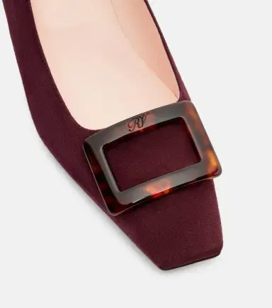 Roger Vivier Belle Vivier 45 suede pumps | Thumbnail 2 Roger Vivier Belle Vivier 45 suede pumps | Thumbnail 2