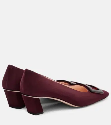 Roger Vivier Belle Vivier 45 suede pumps | Thumbnail 3 Roger Vivier Belle Vivier 45 suede pumps | Thumbnail 3