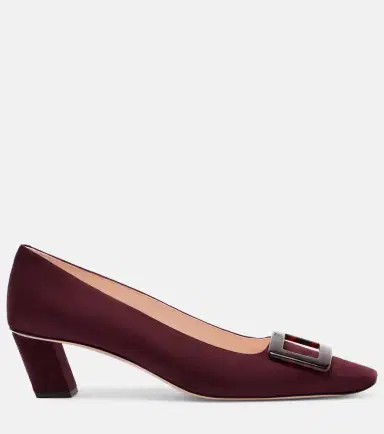 Roger Vivier Belle Vivier 45 suede pumps | Thumbnail 4 Roger Vivier Belle Vivier 45 suede pumps | Thumbnail 4