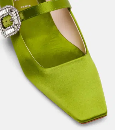 Roger Vivier Belle Vivier 25 satin Mary Jane flats | Thumbnail 2 Roger Vivier Belle Vivier 25 satin Mary Jane flats | Thumbnail 2