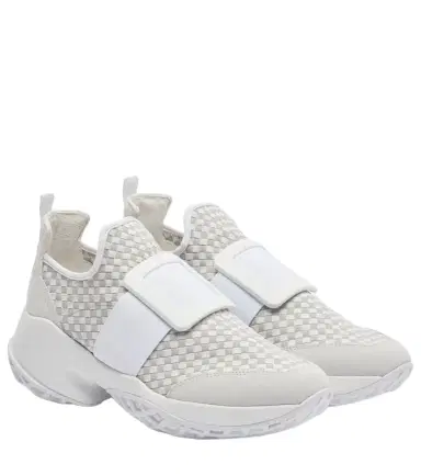 Roger Vivier Viv' Run woven sneakers | Thumbnail 1 Roger Vivier Viv' Run woven sneakers | Thumbnail 1