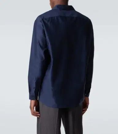 Giorgio Armani Cotton and silk shirt | Thumbnail 6 Giorgio Armani Cotton and silk shirt | Thumbnail 6