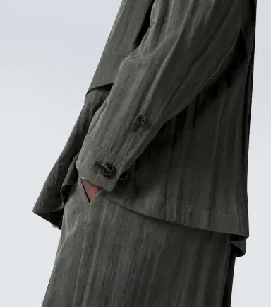 Giorgio Armani Canvas overshirt | Thumbnail 3 Giorgio Armani Canvas overshirt | Thumbnail 3