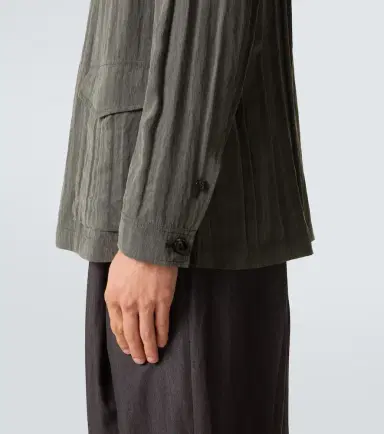 Giorgio Armani Canvas overshirt | Thumbnail 5 Giorgio Armani Canvas overshirt | Thumbnail 5