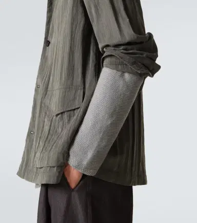 Giorgio Armani Canvas overshirt | Thumbnail 6 Giorgio Armani Canvas overshirt | Thumbnail 6