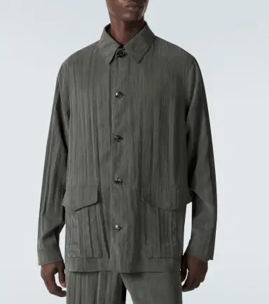 Giorgio Armani Canvas overshirt | Thumbnail 7 Giorgio Armani Canvas overshirt | Thumbnail 7