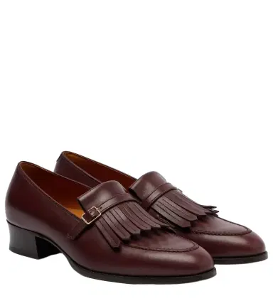 Loro Piana Pennan fringed leather loafers | Thumbnail 1 Loro Piana Pennan fringed leather loafers | Thumbnail 1