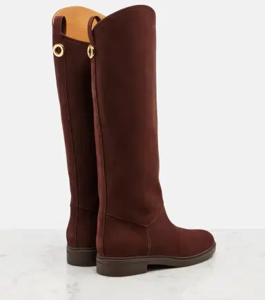 Loro Piana Kilda suede knee-high boots | Thumbnail 2 Loro Piana Kilda suede knee-high boots | Thumbnail 2