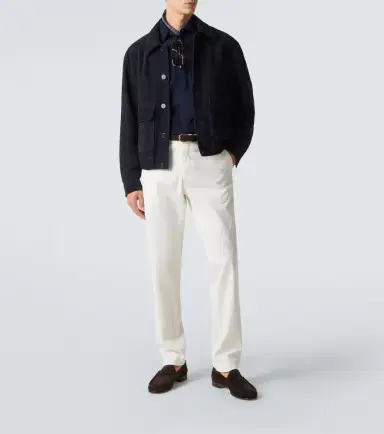 Ralph Lauren Purple Label Cotton and cashmere polo shirt | Thumbnail 2 Ralph Lauren Purple Label Cotton and cashmere polo shirt | Thumbnail 2