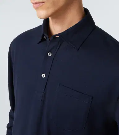 Ralph Lauren Purple Label Cotton and cashmere polo shirt | Thumbnail 3 Ralph Lauren Purple Label Cotton and cashmere polo shirt | Thumbnail 3