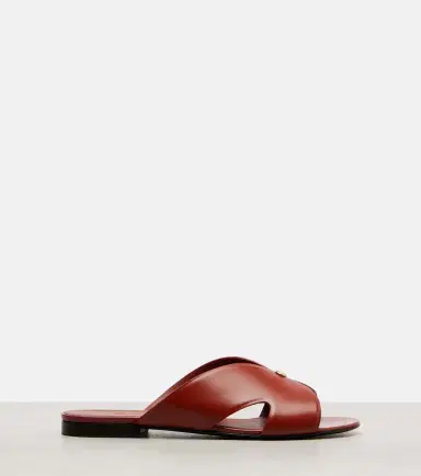 Loro Piana Vera leather slides | Thumbnail 3 Loro Piana Vera leather slides | Thumbnail 3
