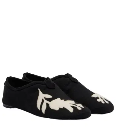 Loro Piana Floaty embroidered flats | Thumbnail 1 Loro Piana Floaty embroidered flats | Thumbnail 1