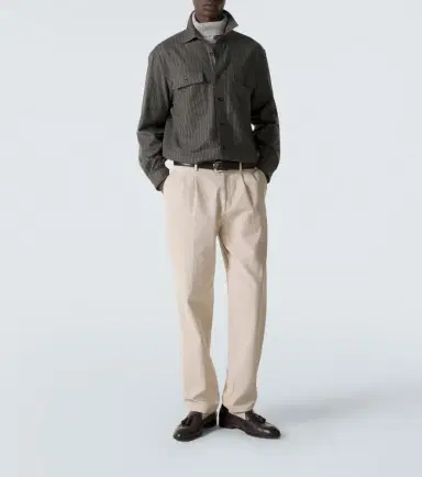 Ralph Lauren Purple Label Pinstripe wool shirt | Thumbnail 6 Ralph Lauren Purple Label Pinstripe wool shirt | Thumbnail 6