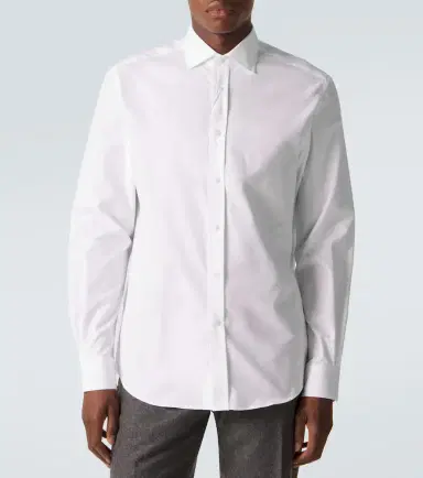 Ralph Lauren Purple Label Cotton poplin shirt | Thumbnail 3 Ralph Lauren Purple Label Cotton poplin shirt | Thumbnail 3