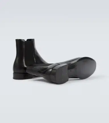 Saint Laurent Adrien leather Chelsea boots | Thumbnail 6 Saint Laurent Adrien leather Chelsea boots | Thumbnail 6