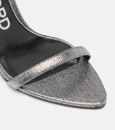 Tom Ford Padlock 85 metallic sandals | Thumbnail 3 Tom Ford Padlock 85 metallic sandals | Thumbnail 3