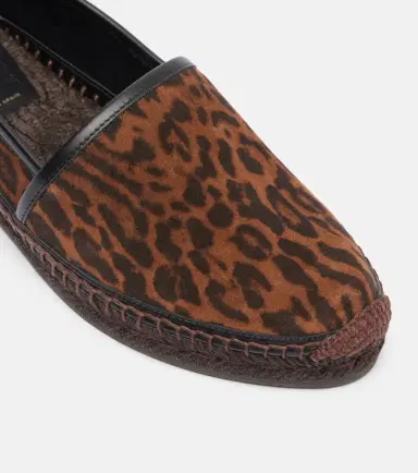 Tom Ford Leopard-print suede espadrilles | Thumbnail 4 Tom Ford Leopard-print suede espadrilles | Thumbnail 4