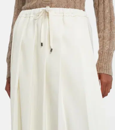 Brunello Cucinelli Pleated midi skirt | Thumbnail 4 Brunello Cucinelli Pleated midi skirt | Thumbnail 4