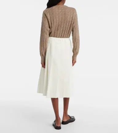Brunello Cucinelli Pleated midi skirt | Thumbnail 5 Brunello Cucinelli Pleated midi skirt | Thumbnail 5
