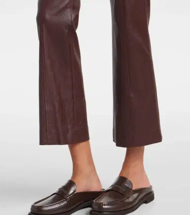 Brunello Cucinelli Leather pants | Thumbnail 4 Brunello Cucinelli Leather pants | Thumbnail 4