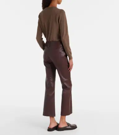 Brunello Cucinelli Leather pants | Thumbnail 5 Brunello Cucinelli Leather pants | Thumbnail 5