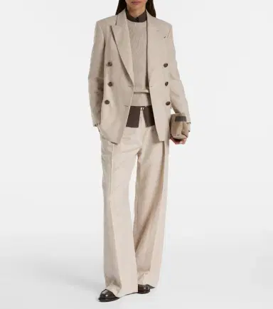 Brunello Cucinelli Wool and cashmere blazer | Thumbnail 7 Brunello Cucinelli Wool and cashmere blazer | Thumbnail 7