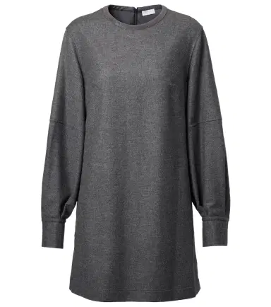 Brunello Cucinelli Wool and cashmere minidress | Thumbnail 1 Brunello Cucinelli Wool and cashmere minidress | Thumbnail 1