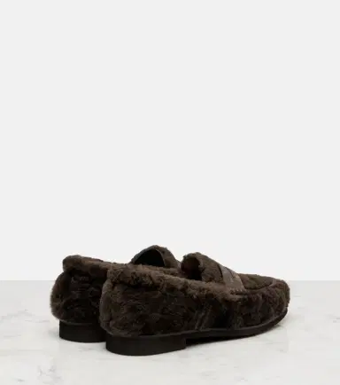 Brunello Cucinelli Monili shearling loafers | Thumbnail 2 Brunello Cucinelli Monili shearling loafers | Thumbnail 2