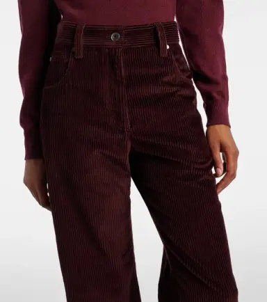 Brunello Cucinelli Monili corduroy straight pants | Thumbnail 2 Brunello Cucinelli Monili corduroy straight pants | Thumbnail 2