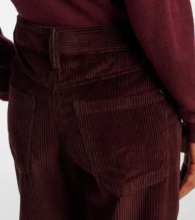Brunello Cucinelli Monili corduroy straight pants | Thumbnail 5 Brunello Cucinelli Monili corduroy straight pants | Thumbnail 5