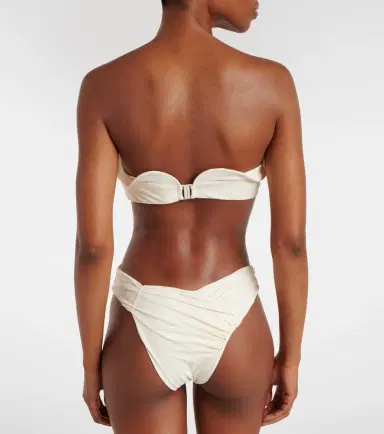 Magda Butrym Floral-appliqué bikini top | Thumbnail 3 Magda Butrym Floral-appliqué bikini top | Thumbnail 3
