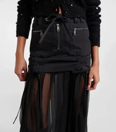 Dolce & Gabbana Silk and cotton midi skirt | Thumbnail 5 Dolce & Gabbana Silk and cotton midi skirt | Thumbnail 5