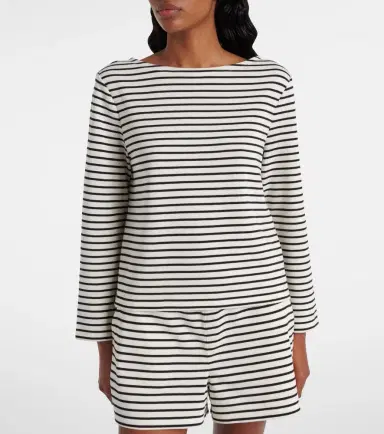 Veronica Beard Hovey striped top | Thumbnail 4 Veronica Beard Hovey striped top | Thumbnail 4
