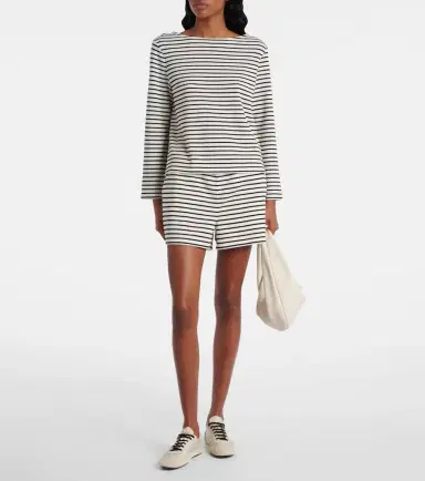 Veronica Beard Hovey striped top | Thumbnail 6 Veronica Beard Hovey striped top | Thumbnail 6