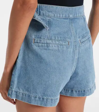 Veronica Beard Diaz denim skort | Thumbnail 4 Veronica Beard Diaz denim skort | Thumbnail 4