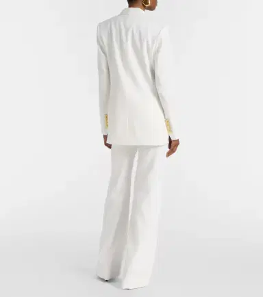 Veronica Beard Dale linen-blend blazer | Thumbnail 2 Veronica Beard Dale linen-blend blazer | Thumbnail 2