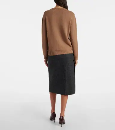 Prada Logo wool and cashmere sweater | Thumbnail 5 Prada Logo wool and cashmere sweater | Thumbnail 5