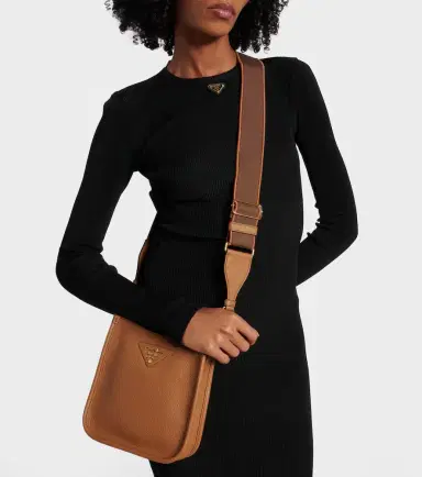 Prada Mini leather shoulder bag | Thumbnail 5 Prada Mini leather shoulder bag | Thumbnail 5