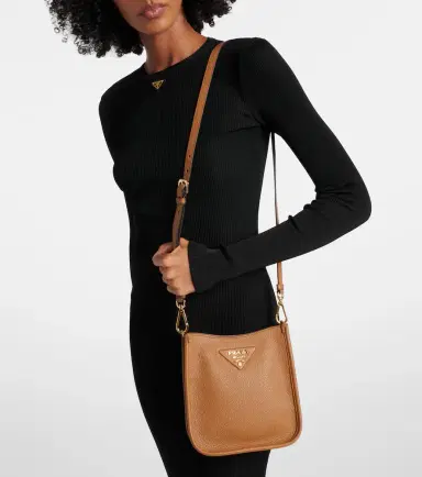 Prada Mini leather shoulder bag | Thumbnail 6 Prada Mini leather shoulder bag | Thumbnail 6