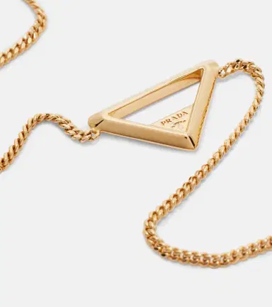 Prada Logo chain necklace | Thumbnail 2 Prada Logo chain necklace | Thumbnail 2