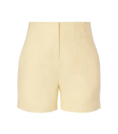 Veronica Beard Brit high-rise linen-blend shorts | Thumbnail 1 Veronica Beard Brit high-rise linen-blend shorts | Thumbnail 1