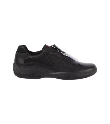 Prada America's Cup leather-trimmed sneakers | Thumbnail 1 Prada America's Cup leather-trimmed sneakers | Thumbnail 1
