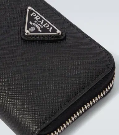 Prada Logo Saffiano leather coin purse | Thumbnail 4 Prada Logo Saffiano leather coin purse | Thumbnail 4