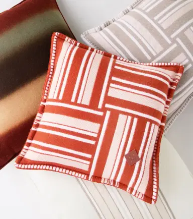 Loro Piana Jacquard wool and cashmere cushion | Thumbnail 5 Loro Piana Jacquard wool and cashmere cushion | Thumbnail 5