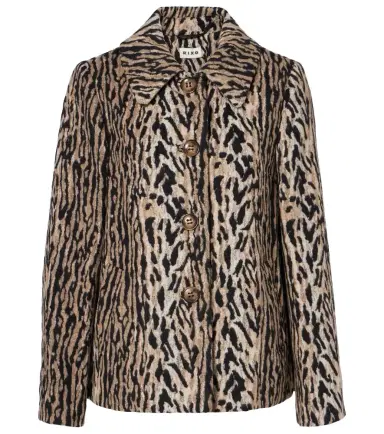 Rixo Leila leopard-print jacket | Thumbnail 1 Rixo Leila leopard-print jacket | Thumbnail 1