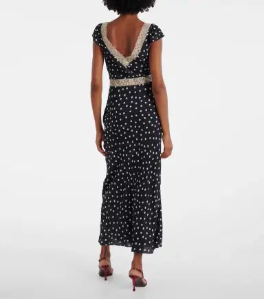 Rixo Iggy polka-dot maxi dress | Thumbnail 5 Rixo Iggy polka-dot maxi dress | Thumbnail 5